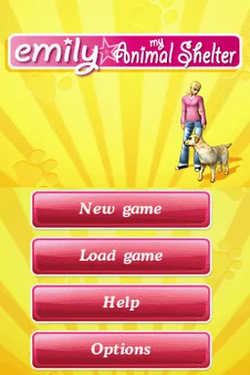 Emily - My Animal Shelter (Europe) (En,Fr,It) screen shot title